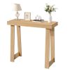 VEVOR 36 in Console Table, Modern Desk Behind the Couch, Wooden Rectangle Entrance Desk, Narrow Long Sofa Table Accent Stand, Ideal for Hallway