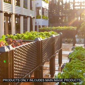 SOGA 80cm Deep Raised Garden Bed – Durable Planter Box with Legs for Vegetables, Herbs, and Flowers, Outdoor Garden Container for Home, Patio