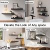 Floating Shelves for Wall, Wall Mounted Rustic Wood Shelves