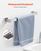 VEVOR Brushed Nickel Bathroom Hardware Set, 5 Pieces Bathroom Accessories Set, Stainless Steel 24 inch Towel Bar, Towel Rack, 2 Robe Towel Hooks