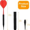 Soft Tip Darts, Bar Dart, Plastic Tip Darts Set, Attach Extra Replacement Tips, Soft Tip Darts for Electronic/Plastic Dartboard