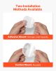 VEVOR Suction Cup Hooks for Shower, 2-Pack No Drill Stainless Steel Hooks, Suction Cup Shower Towel Hanging Hook, for Bathroom Wall, Kitchen, Glass