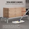 VEVOR Aluminum Dunnage Rack, 48' x 20' Commercial Food Floor Rack, 8' Off the Floor, 1000 lbs Capacity All-Welded Aluminum Storage Rack