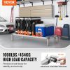VEVOR Aluminum Dunnage Rack, 48' x 20' Commercial Food Floor Rack, 8' Off the Floor, 1000 lbs Capacity All-Welded Aluminum Storage Rack