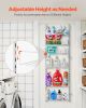 VEVOR Over the Door Pantry Organizer, 6-Tier Pantry Organization and Storage, Heavy-Duty Steel Hanging Spice Rack, Adjustable Wall Seasoning Shelves