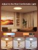 Smart Ceiling Light RGBIC LED Ceiling Light Fixture