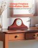 VEVOR Grandfather Clock, 6.4 in Classic Vintage Grandfather Clock, MDF Mantel Clocks with Built-In Quartz Movement and Quiet Design, for Living Room
