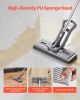 VEVOR Sponge Mop, High-Density PU Sponge Mop with 1 Pcs Sponge Mop Replacement , Easy to Squeeze Sponge Mop with Hook & Loop for Head Change