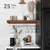 Wall-mounted storage shelves, suitable for bathrooms, bedrooms, kitchens, living rooms, etc., can be hung, ideal for small farmhouse-style decor
