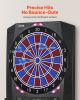 VEVOR Electronic Dart Board, 13.5" Target Dartboard with 45 Games & 474 Variations for Up to 8 Players, 6 Dart Shafts with Flights & 50 Soft Tips
