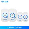 Home Wireless Doorbell 433Mhz Welcome Friend Smart Doorbell 150Meters Long Distance 32 Songs 4 Level Volumes Door Chimes