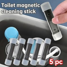 "Automatic Toilet Tank Cleaner - Chemical-Free Magnetic Scale Remover 5/2PC Options" (Color: 5pc)