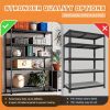 Steel Storage Shelving 5-Tier Utility Shelving Unit Steel Organizer Wire Rack for Home,Kitchen,Office,Garage