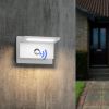 inowel Outdoor Motion Sensor Porch Light Outdoor Wall Light Fixture Modern LED Exterior Wall Sconce for Front Door Garage Patio Garden 17311